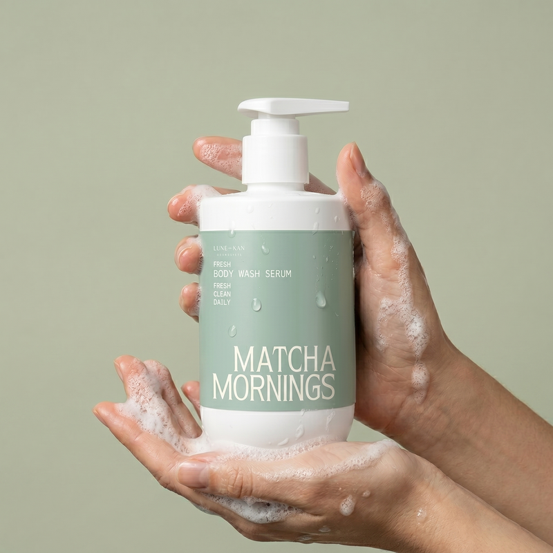 LBK Essentials Matcha Mornings Body Wash Serum 250ml
