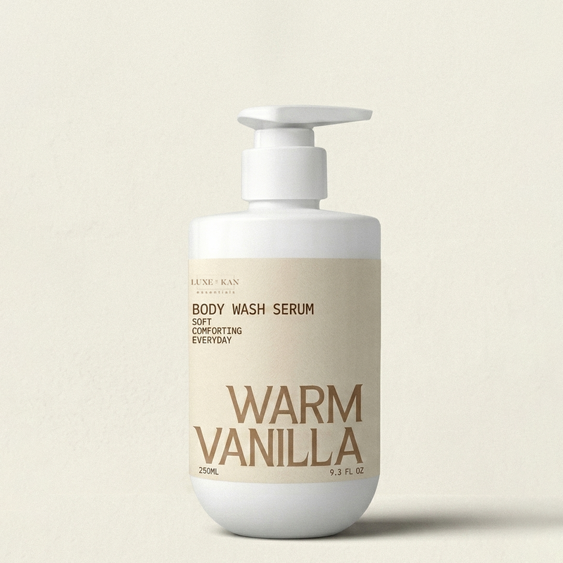 LBK Essentials Warm Vanilla Body Wash Serum 250ml
