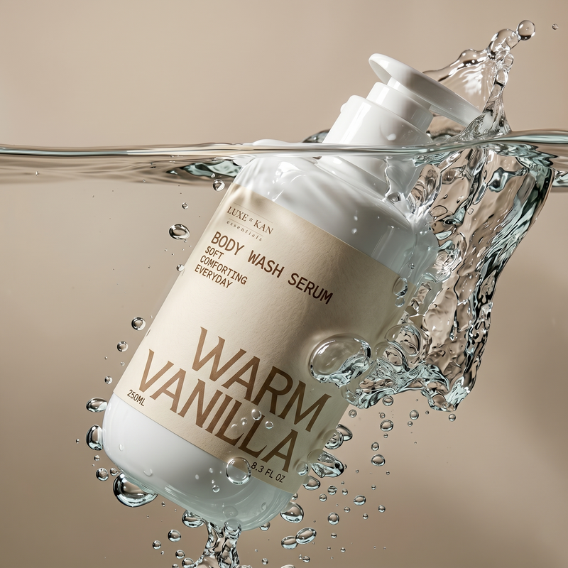 LBK Essentials Warm Vanilla Body Wash Serum 250ml