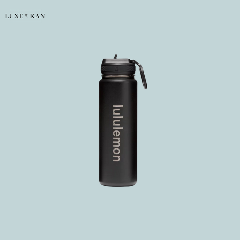 Lululemon Back to Life Sport Bottle 24oz Straw Lid