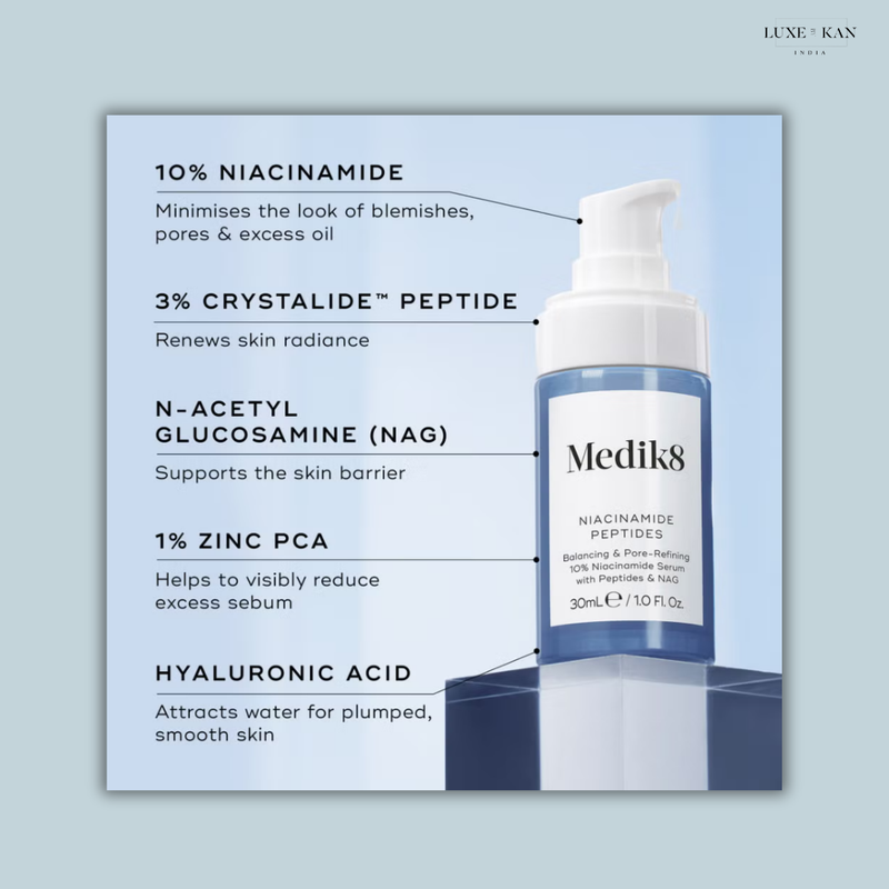 Medik8 Niacinamide Peptides 30ml