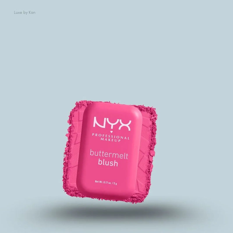 NYX Professional Makeup Buttermelt Powder Blush up to 12H Wear, Fade and Transfer Resistant (Various Shades)
