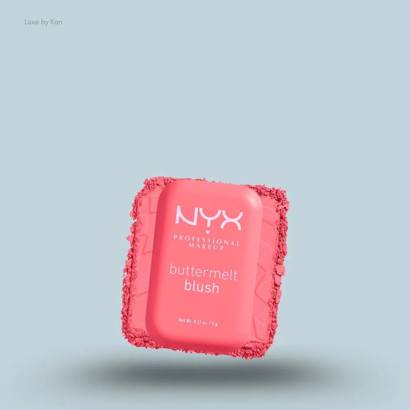 NYX Professional Makeup Buttermelt Powder Blush up to 12H Wear, Fade and Transfer Resistant (Various Shades)
