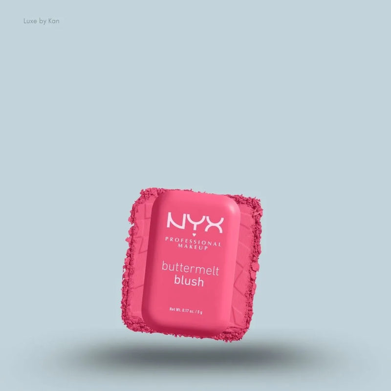 NYX Professional Makeup Buttermelt Powder Blush up to 12H Wear, Fade and Transfer Resistant (Various Shades)