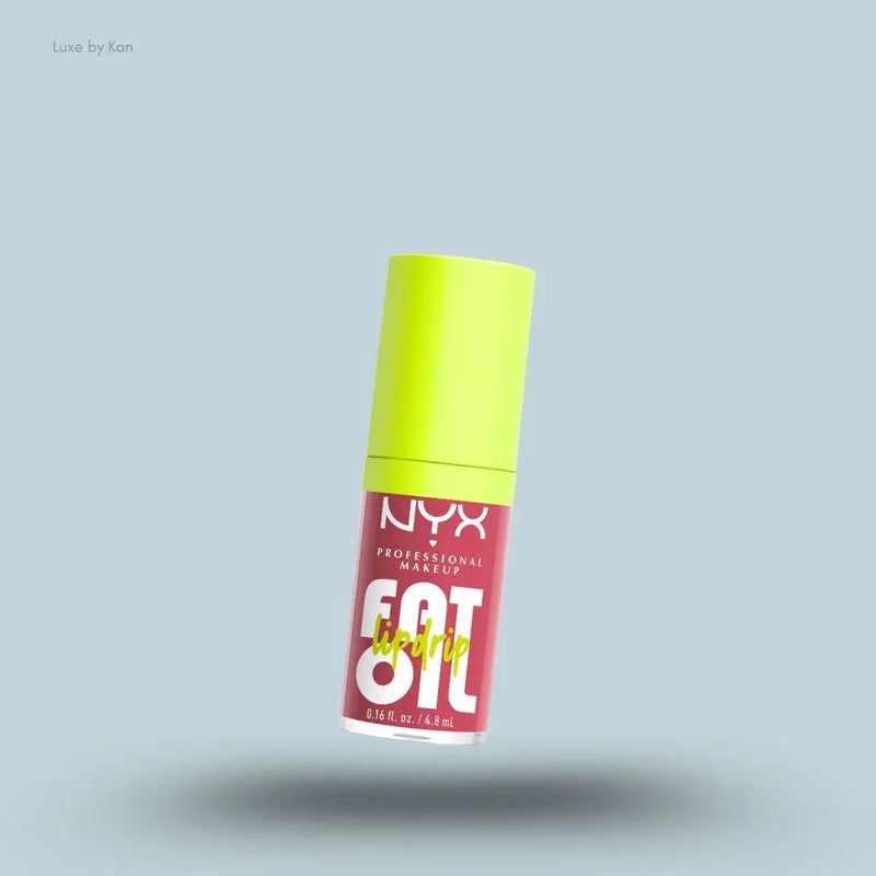 NYX Professional Makeup Fat Oil Lip Drip 12H Hydration Non-Sticky Finish Lip Gloss 4.8ml (Various Shades)