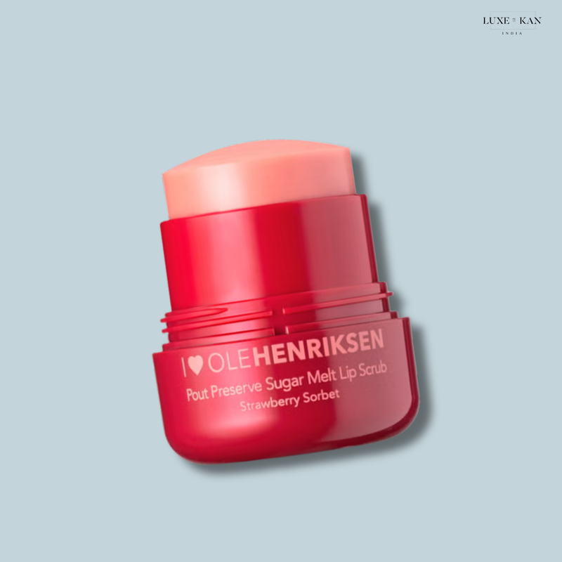 Ole Henriksen Pout Preserve Sugar Melt Lip Scrub- Strawberry Sorbet