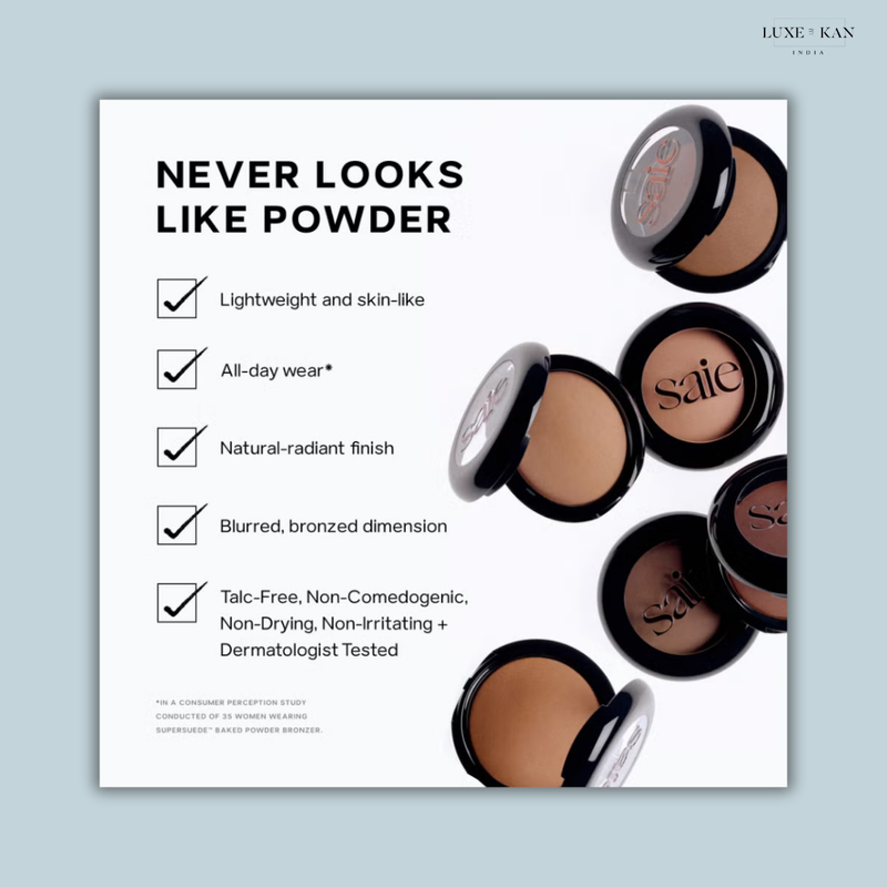 Saie SuperSuede Radiant Baked Bronzer