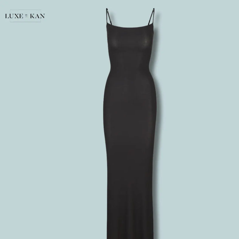 Skims Soft Lounge Long Slip Dress
