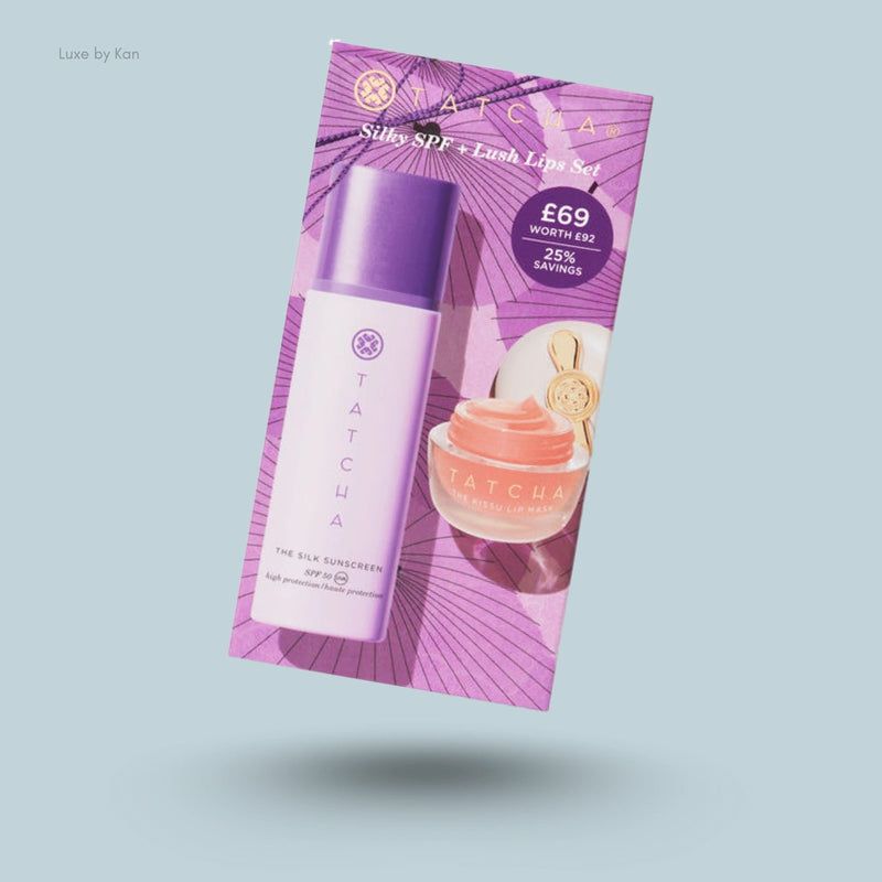 Tatcha Silky SPF and Lush Lips