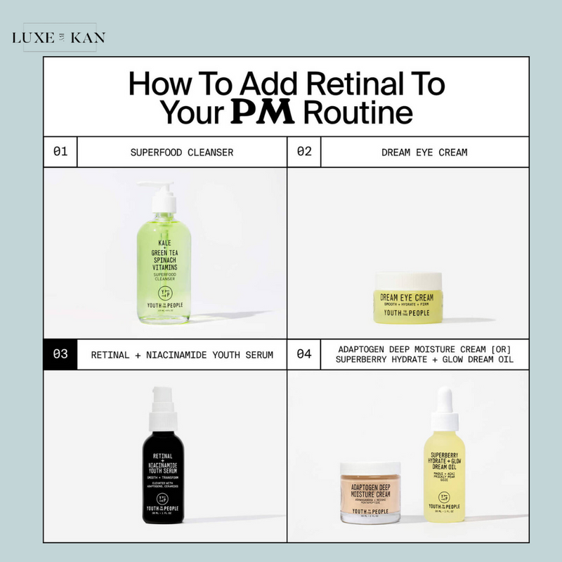 YOUTH TO THE PEOPLE RETINAL AND NIACINAMIDE YOUTH SERUM 30ML