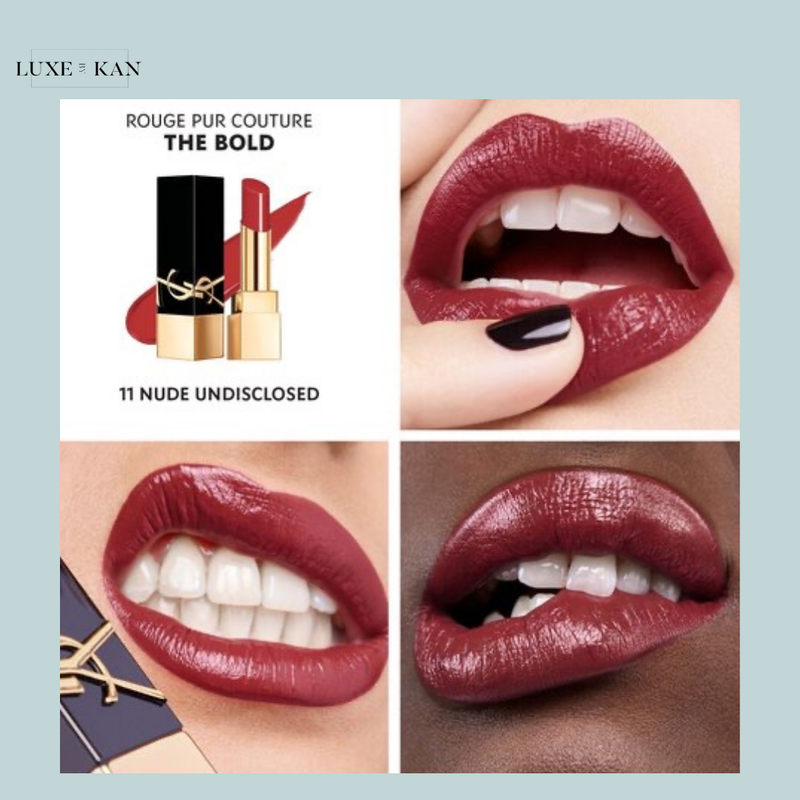 YSL Rouge Pur Couture The Bold lipstick