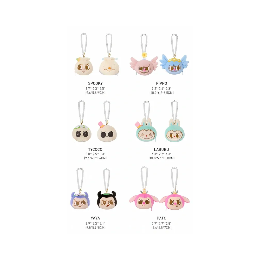 Pop Mart Labubu The Monster Party Series Reversible Plush Doll Blind Box