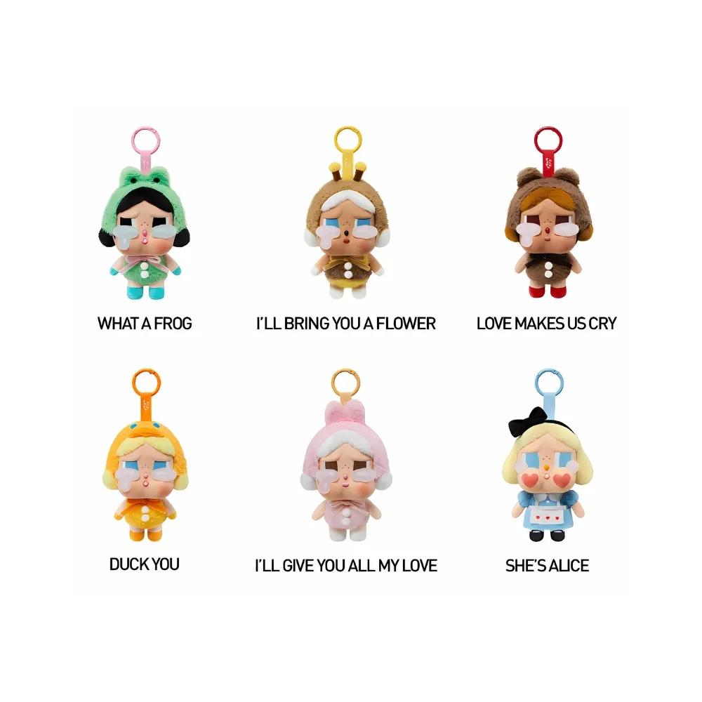 Pop Mart CryBaby Crying Again Series Vinyl Face Plush Sealed Case (6 Blind Box)
