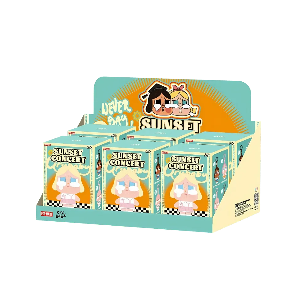  Pop Mart CRYBABY Sunset Concert Series Sealed Case (6 Blind Box)
