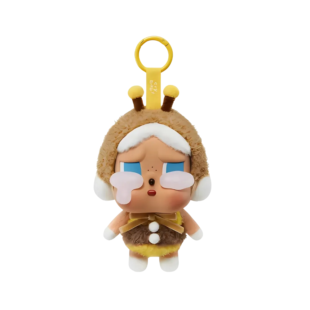 Pop Mart CryBaby Crying Again Series I'll Bring You A Flower Vinyl Face Plush
