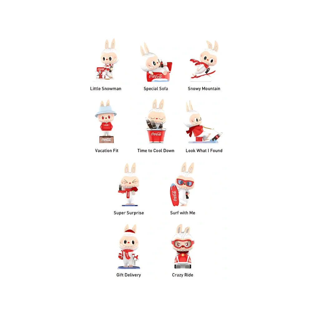 Pop Mart Labubu The Monsters Coca-Cola Series Figure Single Blind Box