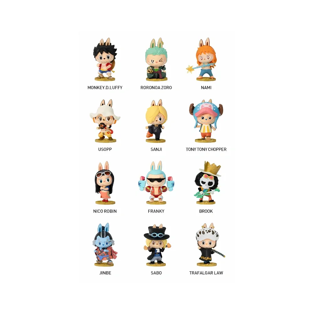 Pop Mart Labubu The Monsters x One Piece Series Single Blind Box