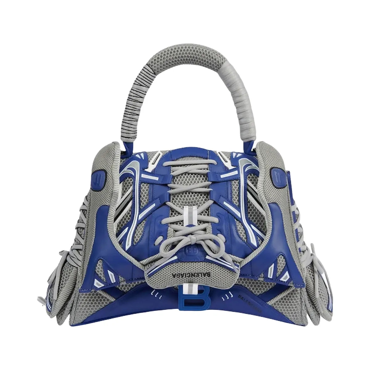 Balenciaga Sneakerhead Top Handle Medium Blue/Grey