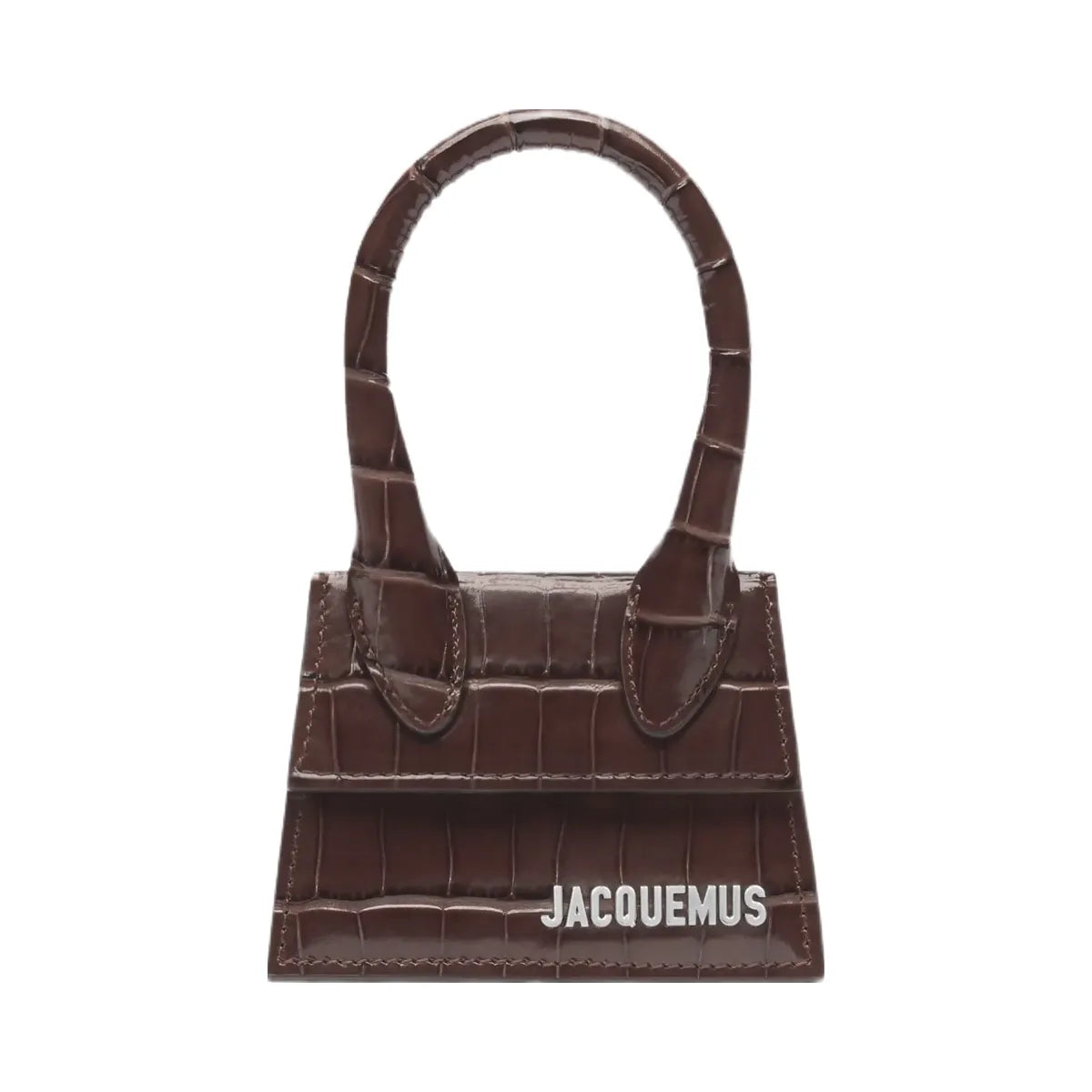Jacquemus The Chiquito Signature Mini Handbag Dark Brown