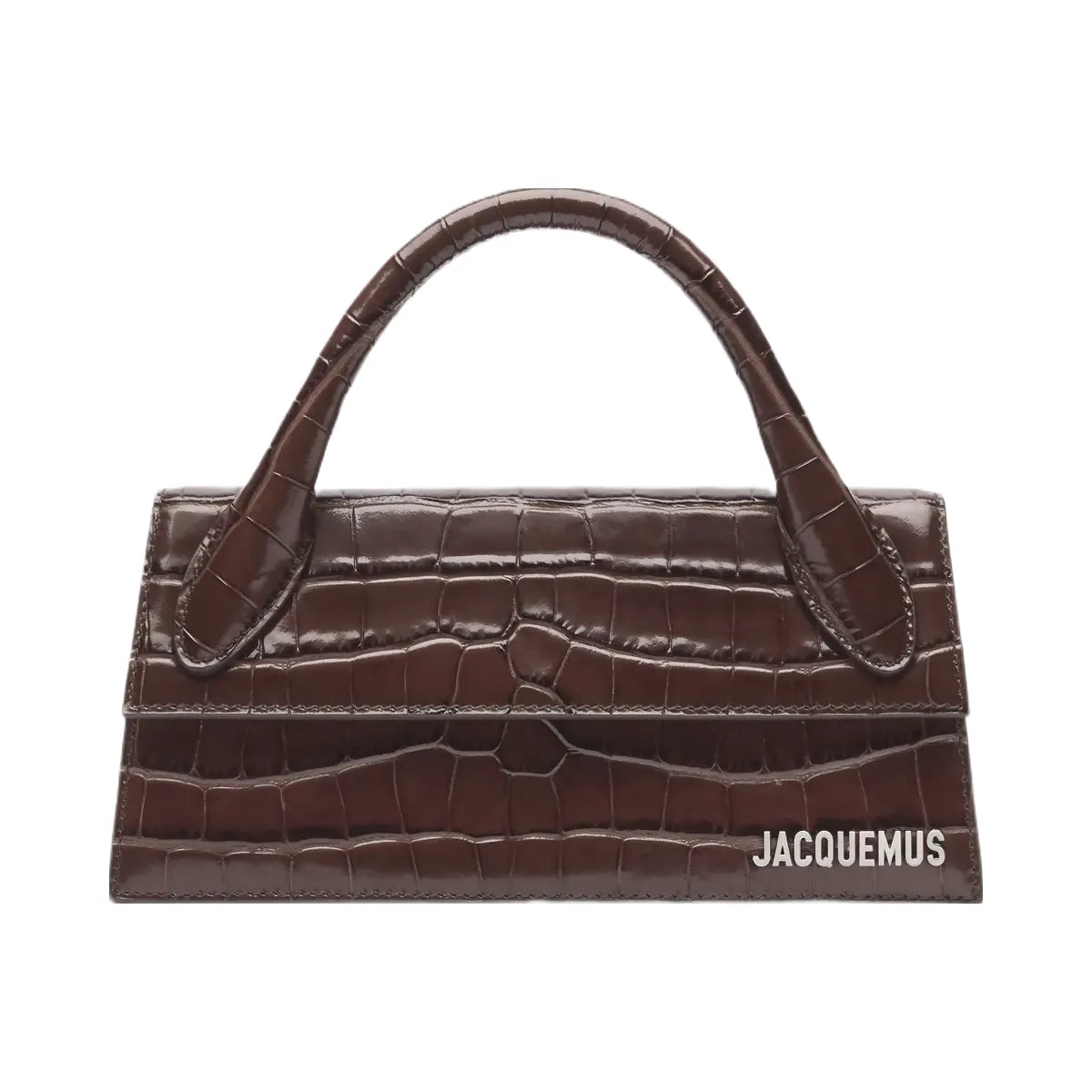 Jacquemus The Long Chiquito Long Signature Handbag Dark Brown