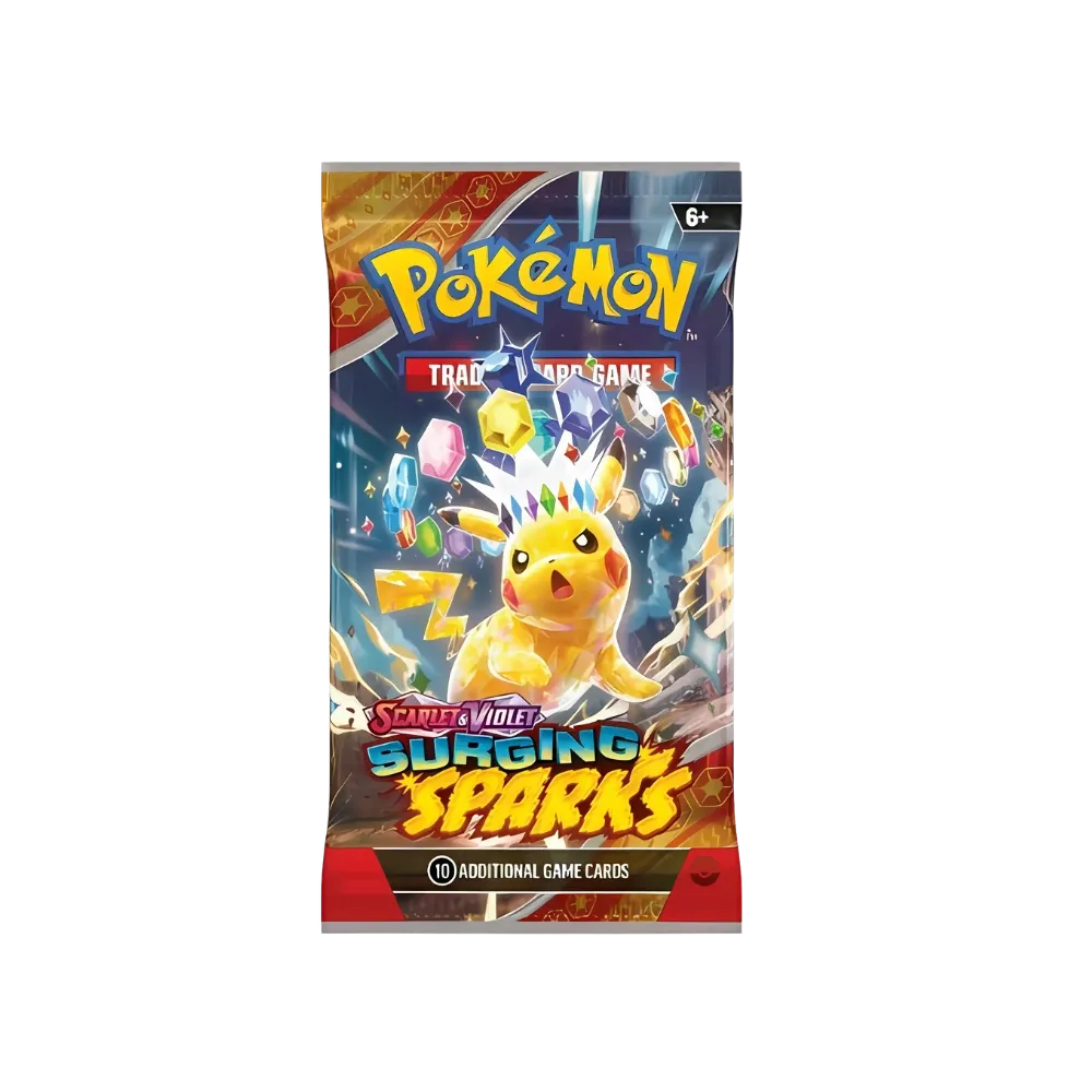 Pokemon Surging Sparks Booster Pack (one piece from the pack)