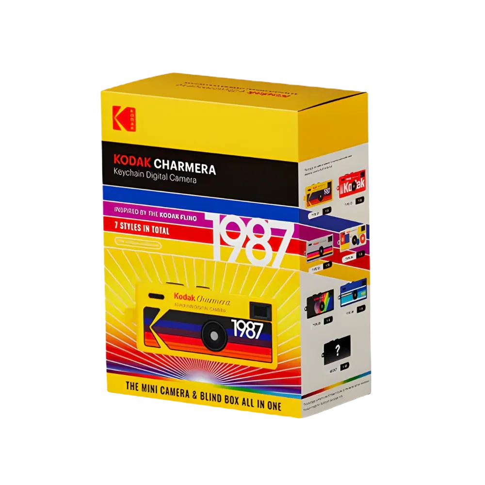 Kodak CHARMERA Digital Camera Keychain Sealed Case (6 Blind Box)