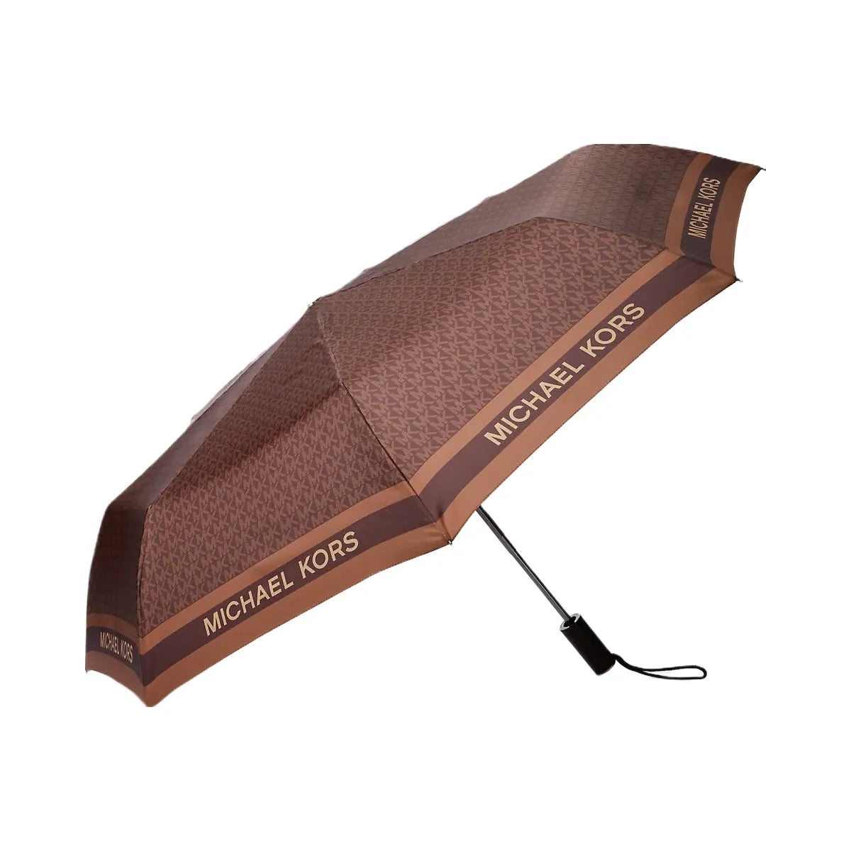 Michael Kors Logo Umbrella Brown