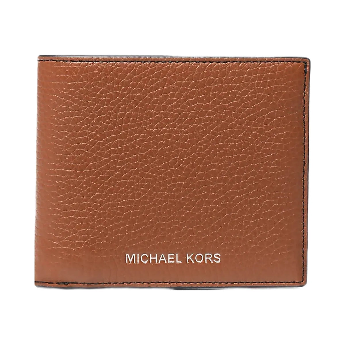 Michael Kors Cooper Pebbled Leather Billfold Wallet Luggage