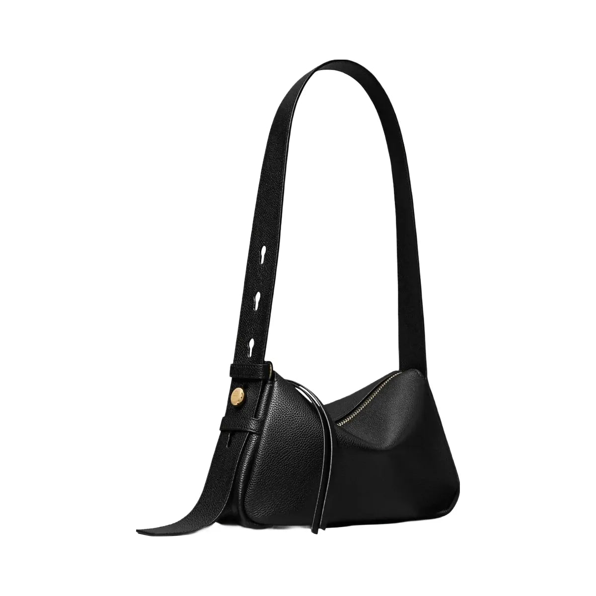 Tory Burch Small Romy Shoulder Bag Black