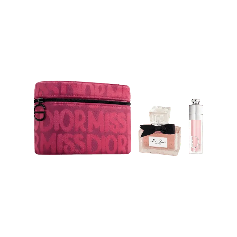 Dior Limited Edition Perfume Makeup Set and Bag