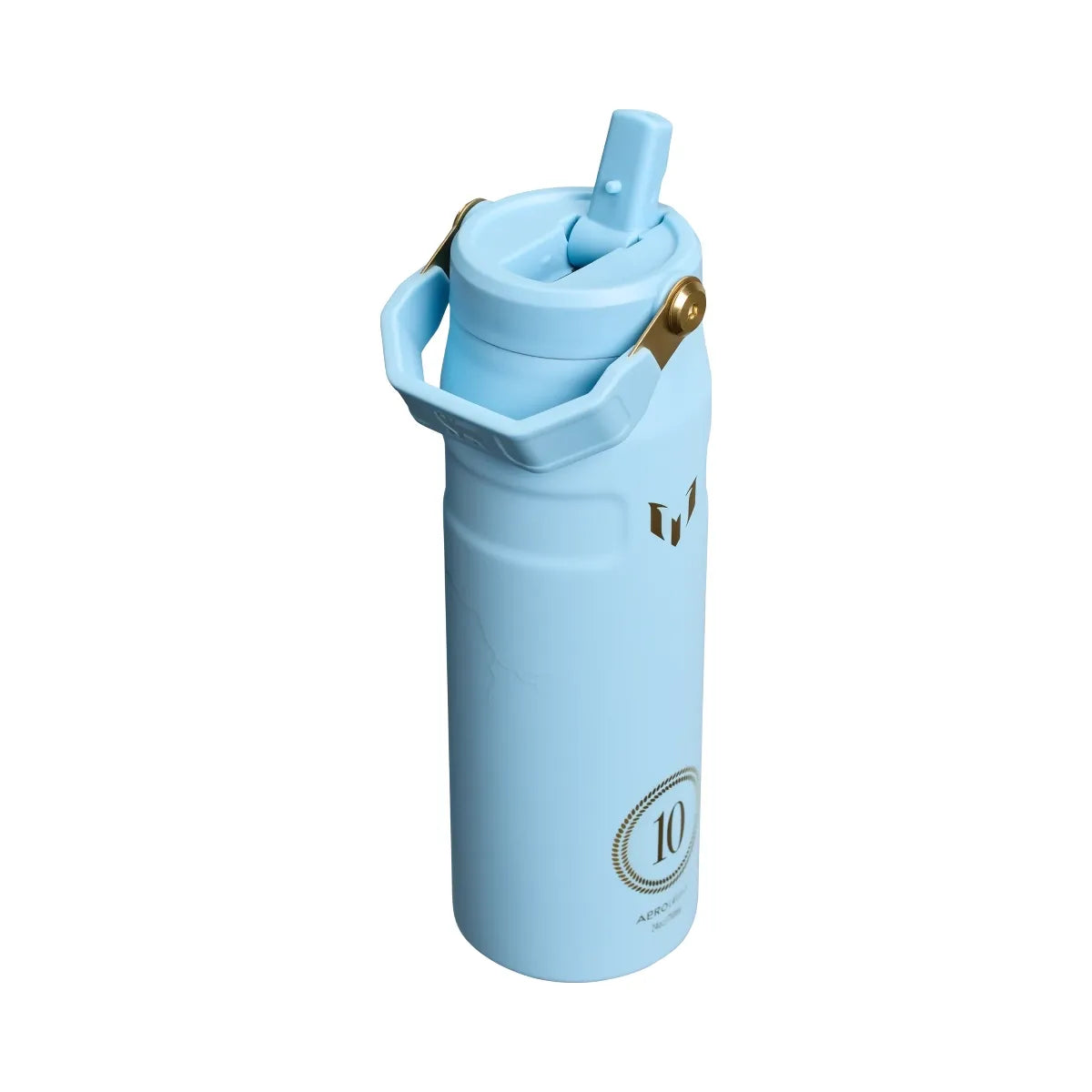 Stanley The Messi x Stanley IceFlow Flip Straw 2.0 Bottle Messi Striker Blue