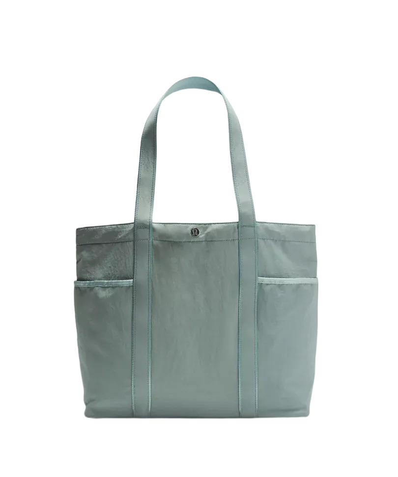 Lululemon Daily Multi-Pocket Tote Bag 20L Crater Blue/Frosted Jade