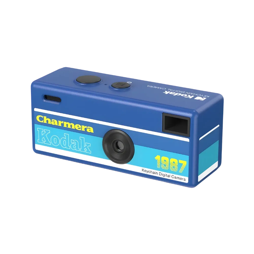 Kodak CHARMERA Digital Camera Keychain Blue