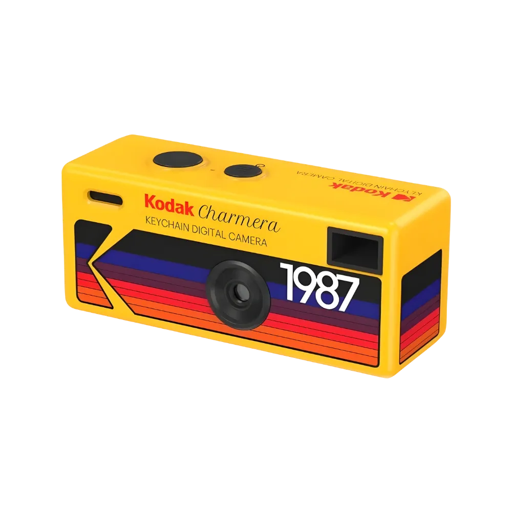 Kodak CHARMERA Digital Camera Keychain Yellow