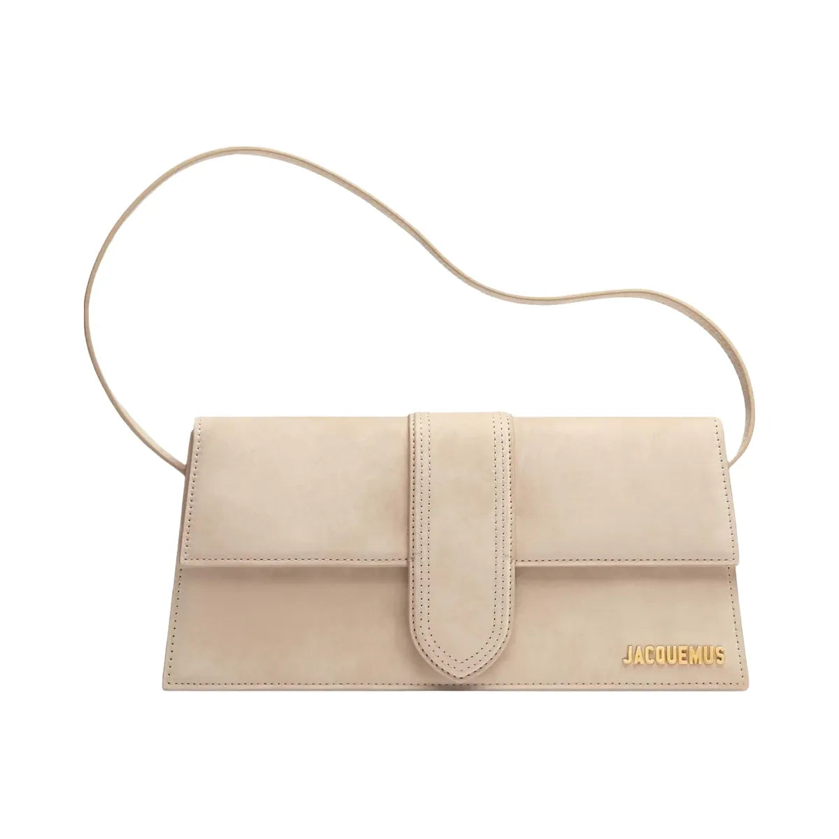 Jacquemus Le Bambino Long Flap Bag Dark Beige