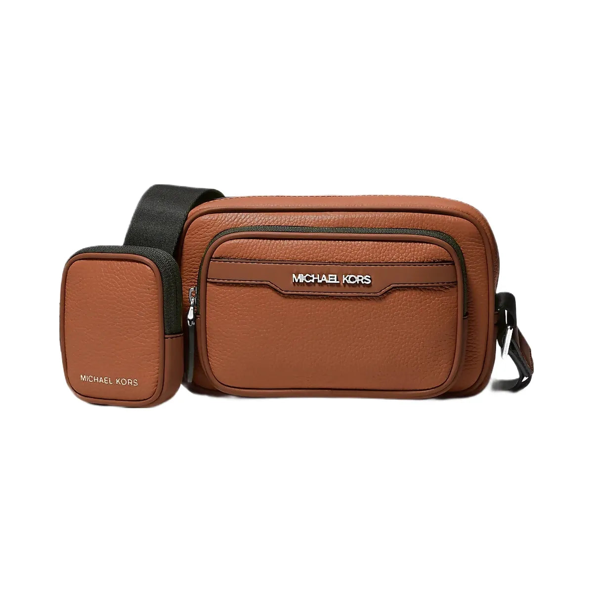 Michael Kors Cooper Pebbled Leather Camera Bag Luggage