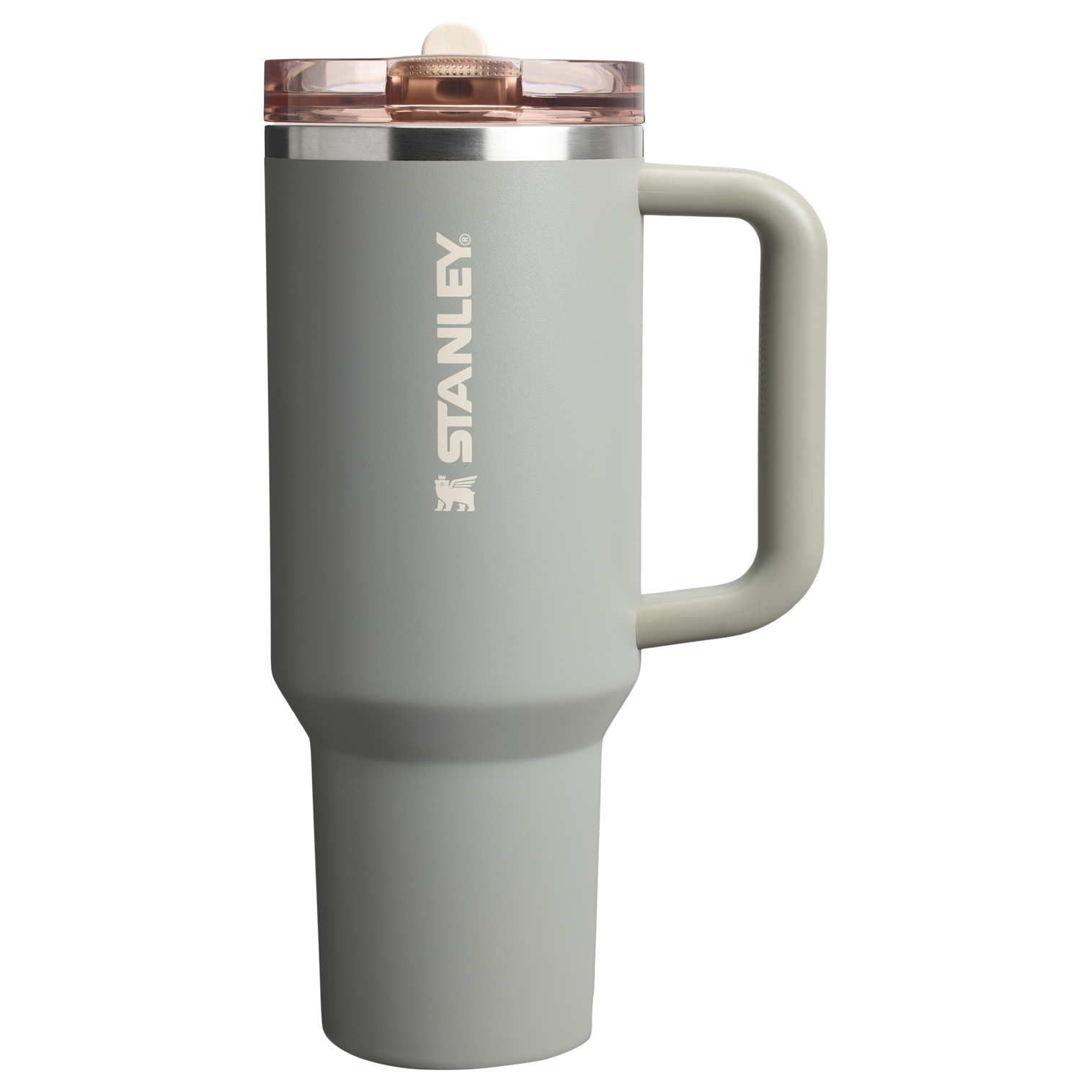 The Quencher ProTour Flip Straw Tumbler 40 OZ (Sage Grey)