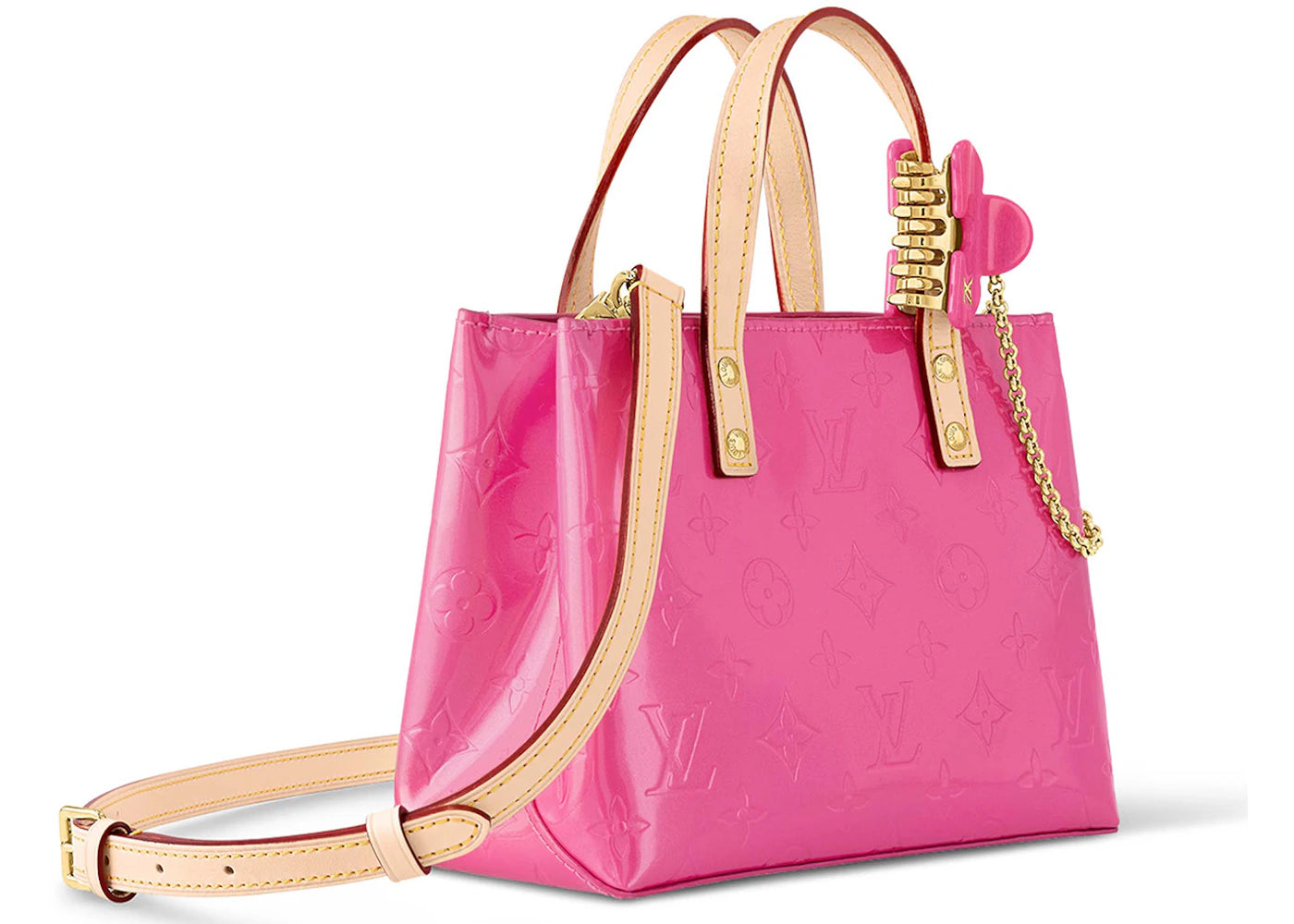 Louis Vuitton Reade Pm Tote Neon Pink