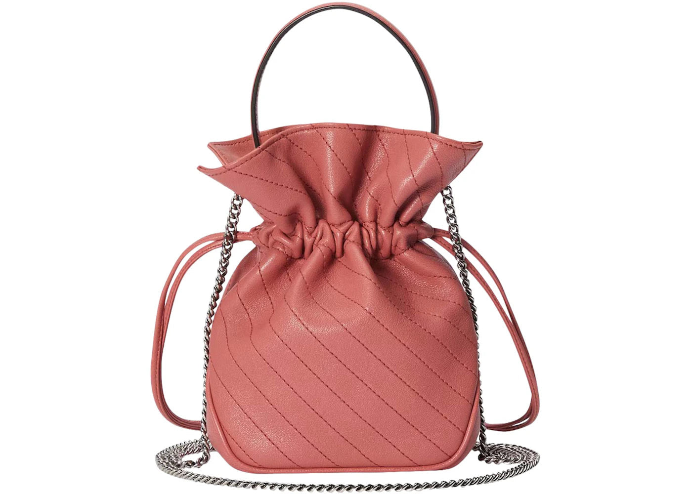 Gucci Blondie Mini Bucket Bag Pink
