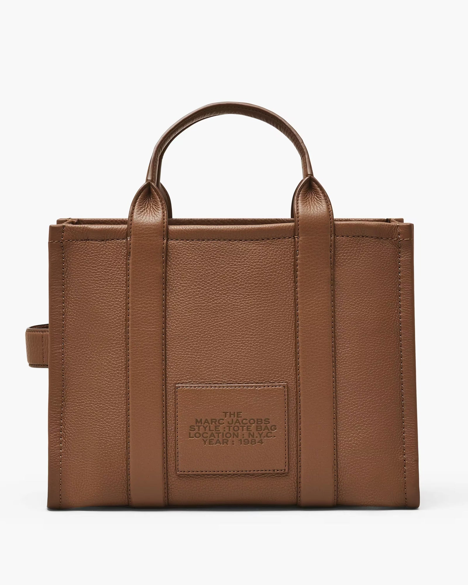 Marc Jacobs Marc Jacobs The Leather Medium Tote Bag Argan Oil Argan Oil