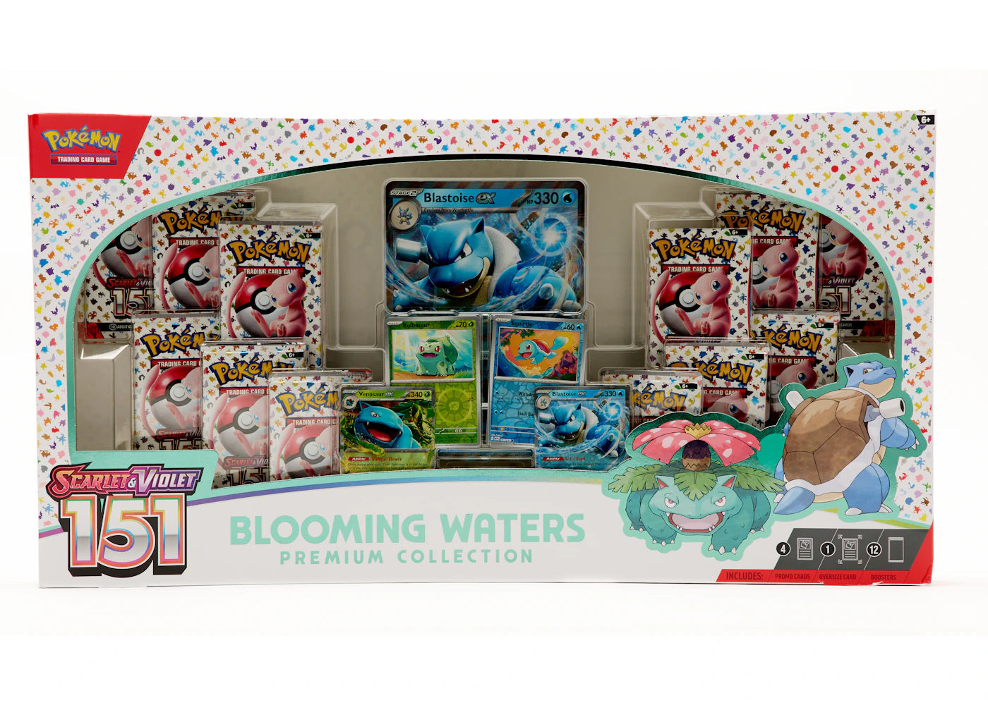Pokemon Scarlet & Violet 151 Blooming Waters Premium Collection Box