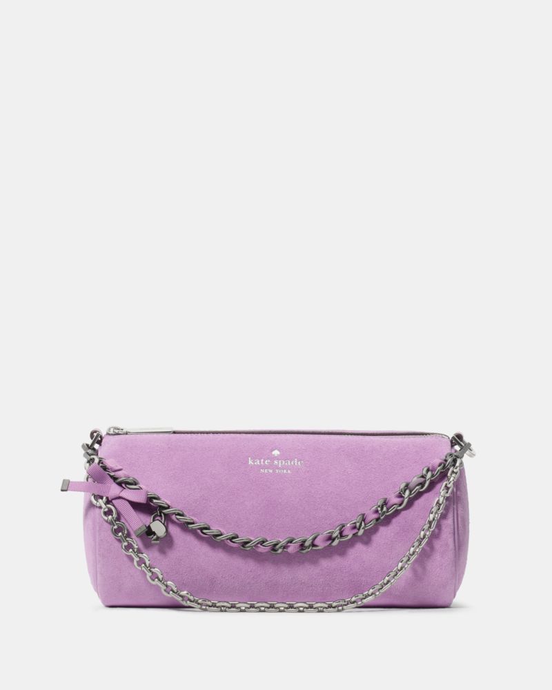 Kate Spade Roulette Suede Mini Convertible Bag Wisteria