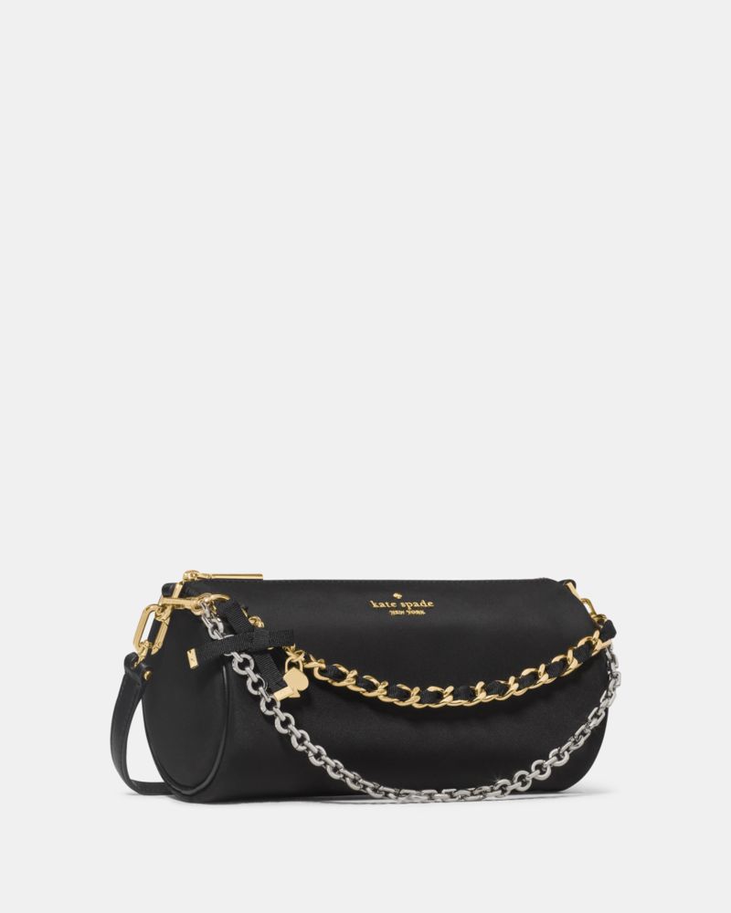 Kate Spade Roulette Nylon Mini Crossbody Convertible Bag Black
