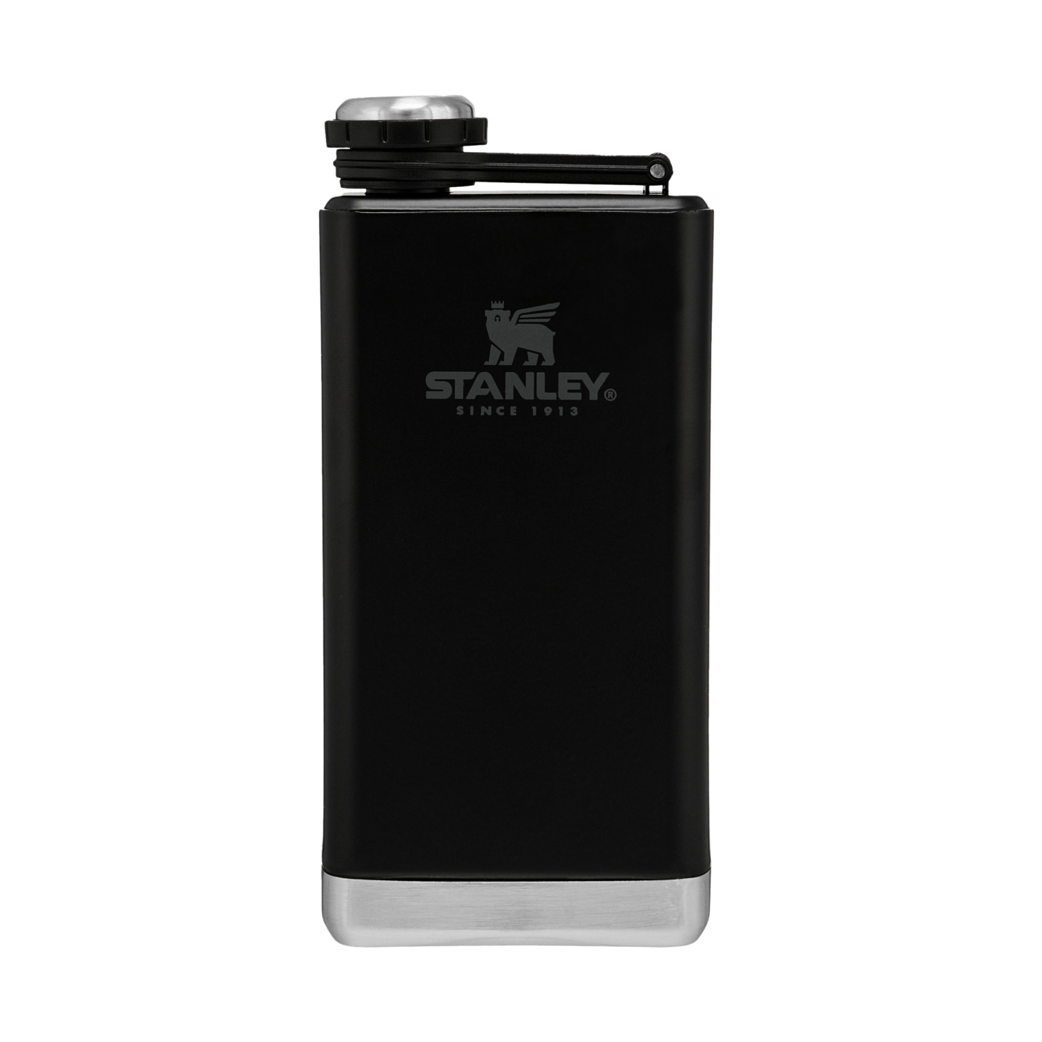 Stanley Classic Easy Fill Wide Mouth Flask 8 OZ - Stanley Create Matte Black