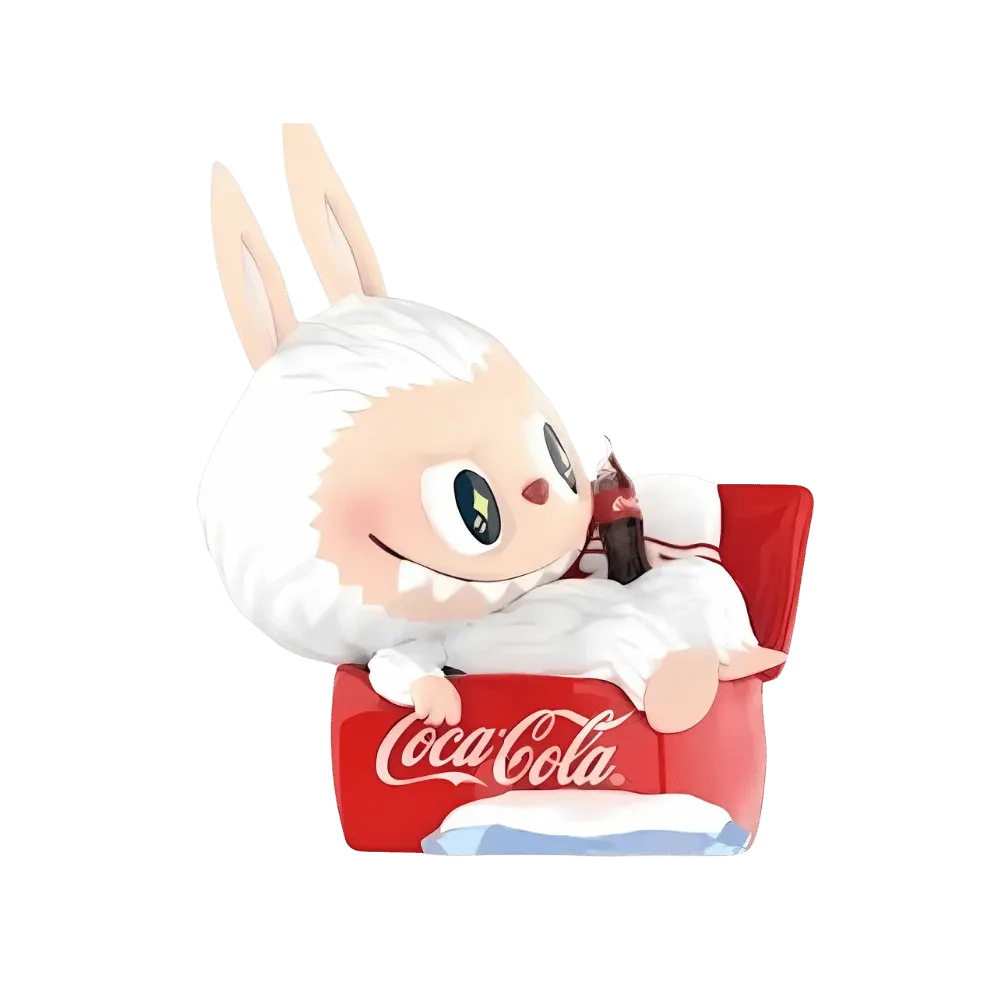 Pop Mart Labubu The Monsters Coca-Cola Series Special Sofa Figure