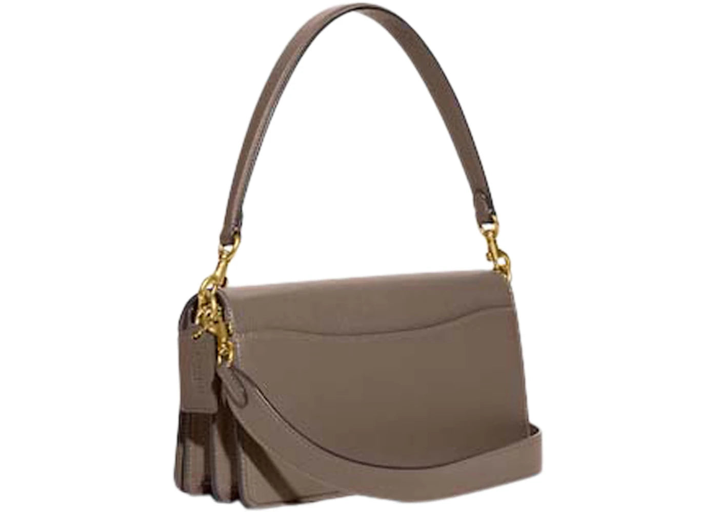 Coach Shoulder Bag Tabby 26 Brass/Dark Stone