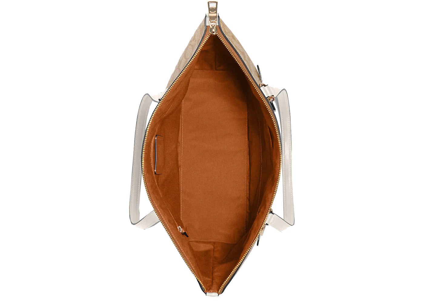 Coach Gallery Tote Bag Khaki/Chalk