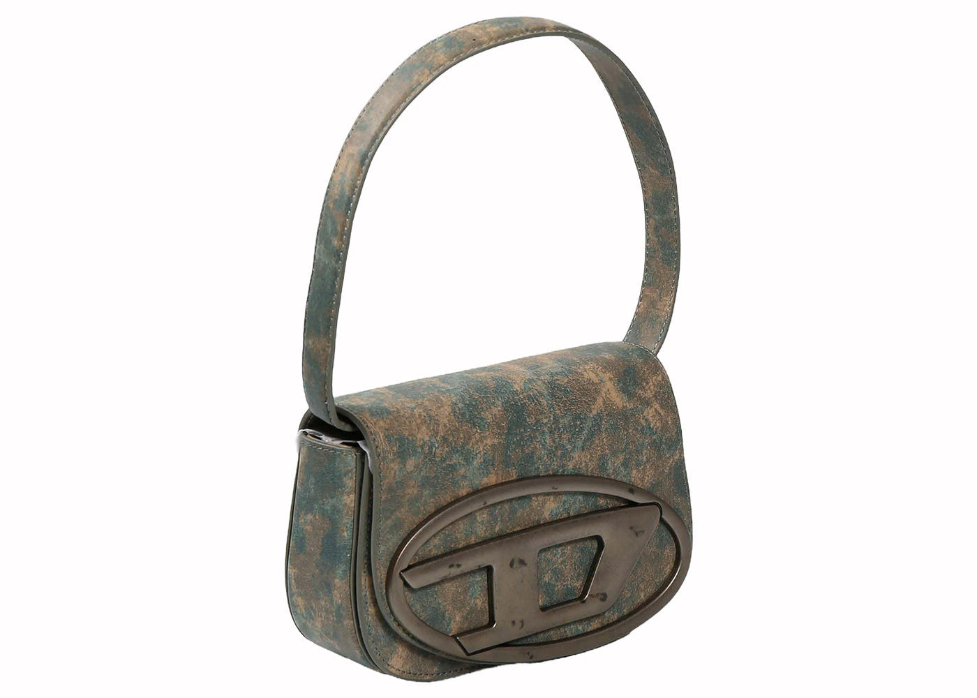 Diesel 1Dr Shoulder Bag Aqua