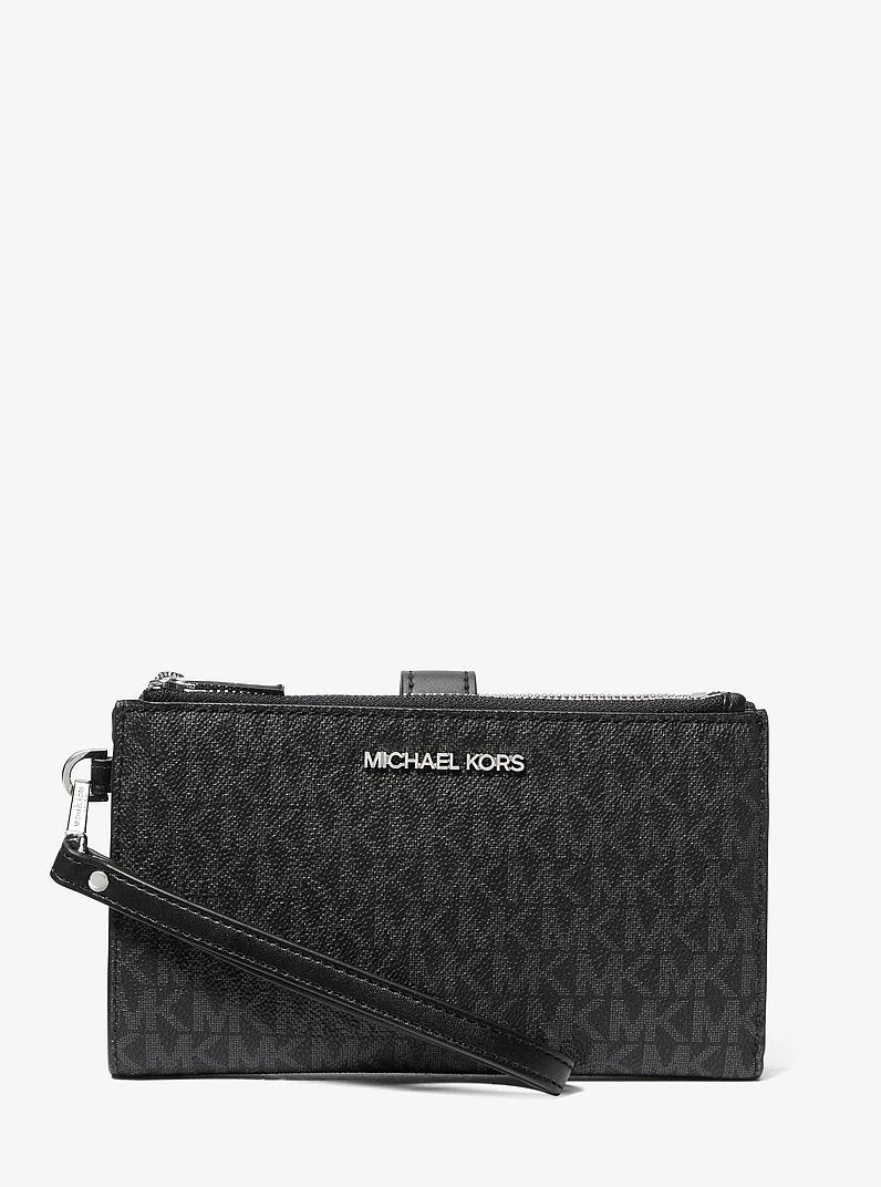 Michael Kors Jet Set Logo Smartphone Wallet Black