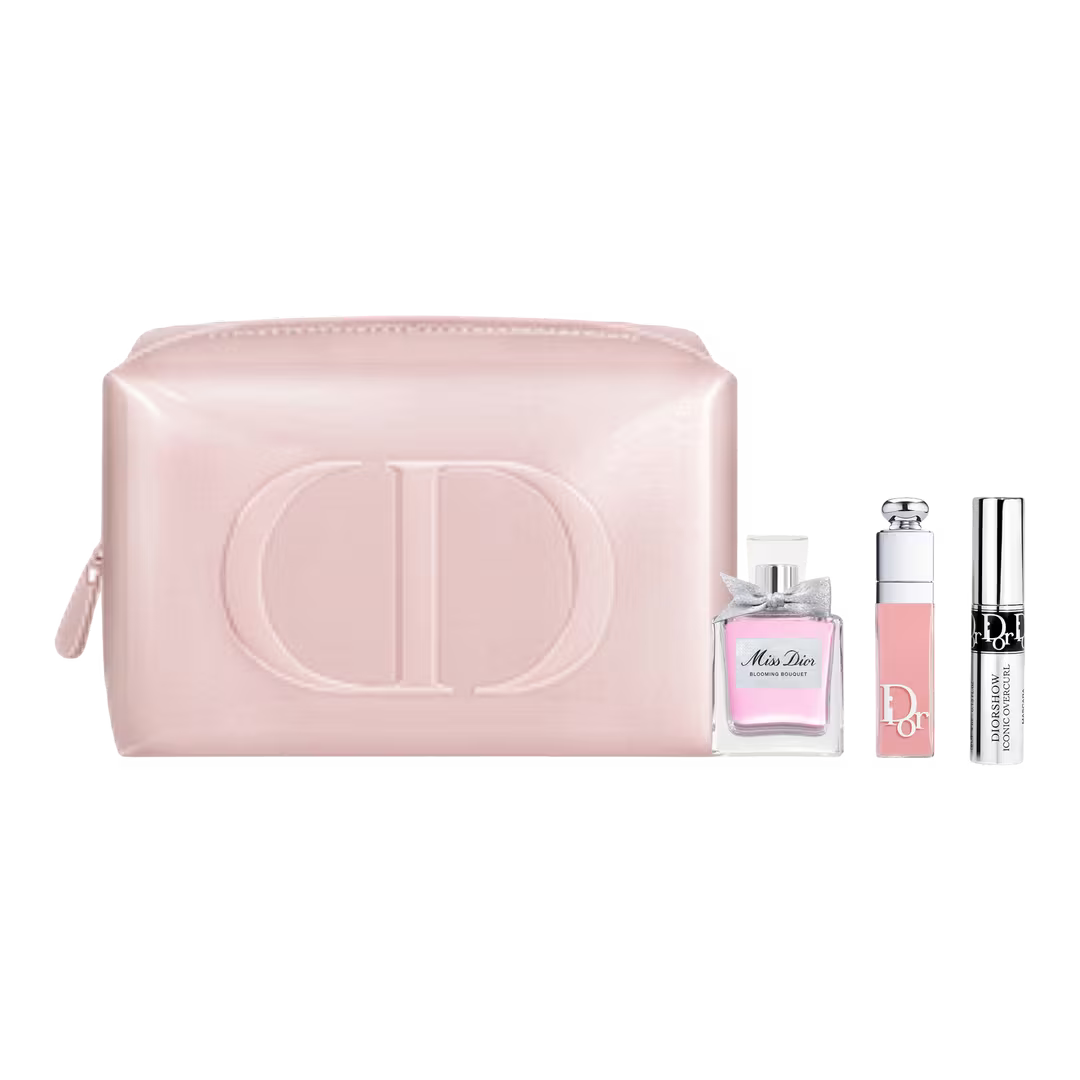 Dior Miss Dior Beauty Essentials Gift Set with Pink Pouch